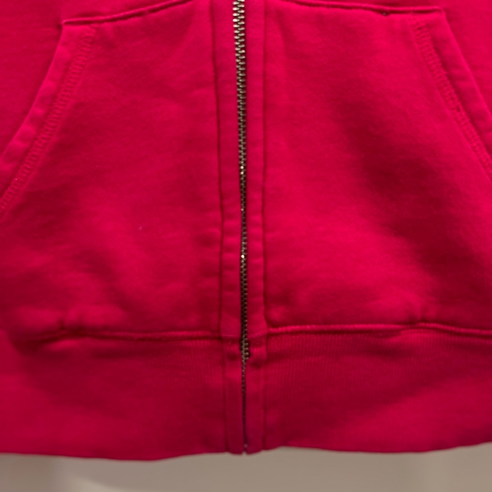 TNA Women's Zippered Pink Hoodie - Picture 3 of 14